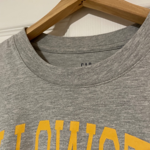 Gap Yellowstone National Park cropped long sleeve T shirt kids size XXL 18-20 - Picture 3 of 12